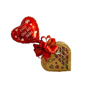 Box Coração de Chocolate - Edição Especial Dia das Mães