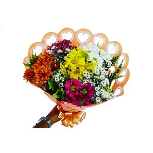 Buquê Fúnebre – Jardim da Esperança 🌼🤍🕊️