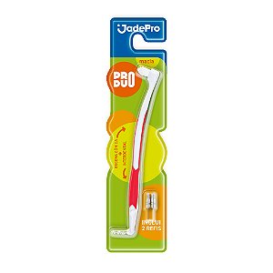Escova de Dente Interdental JADEPRO + 2 Refis (escova cônica)