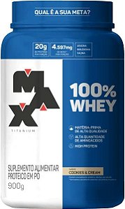 TOP WHEY 3W MAX TITANIUM 900G