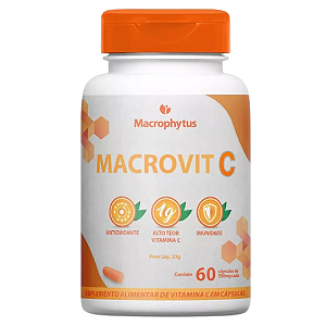 VITAMINA C 60 CAPS MACROPHYTUS