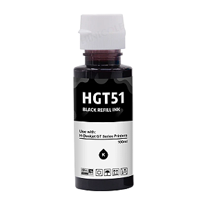Refil de Tinta Compatível HP  GT51/GT53 Pigmentado