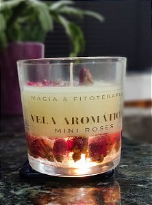 Vela Aromática Rosas (Mini)