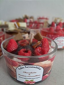 Vela Aromática Chocolate Belga & Frutas Vermelhas