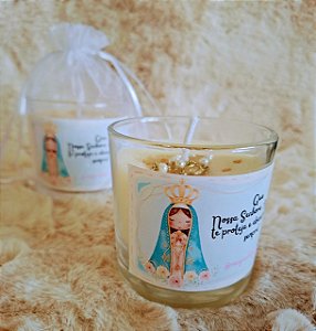 Vela Nossa Senhora Aparecida| com mini-terço