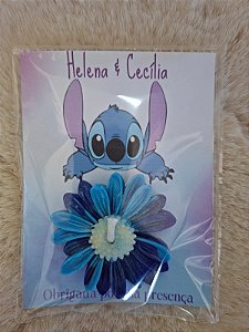 Lembrancinha Vela Stitch - Kit 10 Unidades
