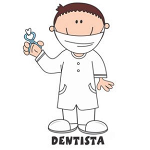 Decalque para Porcelana - Dentista(o)