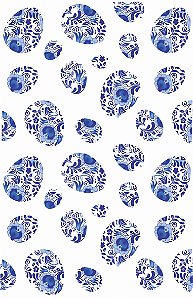 Decalques para Porcelana – Páscoa Ovos Azuis