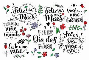 Decalque para Porcelana - Mãe Incrível