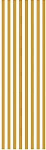 Decalque para Porcelana - Frisos 5mm Ouro - COM PEQUENO DEFEITO