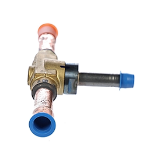 VAL08357 – Válvula Solenoide Normalmente Fechada 5/8" ODF x 5/8" ODM – Sem Bobina – Latão