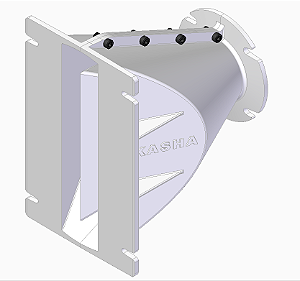 Guia 2" - WG-50P240 (Branco/Branco)