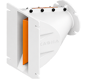 Guia 2" - WG-50P240 (Branco/Laranja)