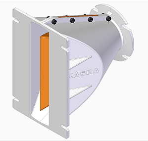 Guia 2" - WG-50P240 (Branco/Laranja)