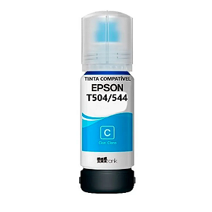 Tinta Para Epson Ciano T504/544-L4150, L4160, L6171, L6191,L6270, L3110, L3150, L3250, L5290