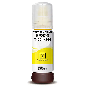 Tinta Para Epson Yellow T504/544-L4150, L4160, L6171, L6191,L6270, L3110, L3150, L3250, L5290