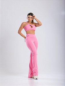 Conjunto Malí Rosa Chiclete