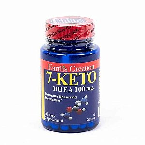 7 KETO DHEA 100mg (60 Cápsulas) - Earths Creation