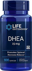 DHEA 15mg (100 cápsulas) - Life Extension
