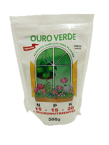 Ouro Verde NPK 15-15-20 + Micros 500g