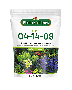 Plantas & Flores NPK 04-14-08 500g