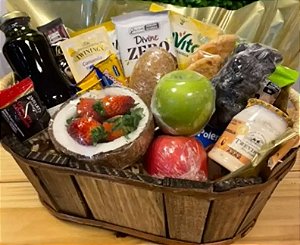 Cesta Fit para Café da Manhã Saudável