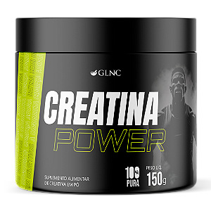 Creatina Power GLNC - Creatina Monohidratada 100% Pura - 150g