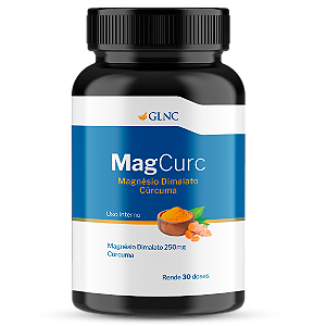 Mag Curc - Magnésio Dimalato 200mg + Cúrcuma