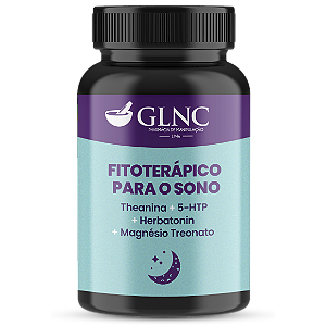 Fitoterápico para o Sono com Theanina + 5-HTP + Herbatonin + Magnésio Treonato