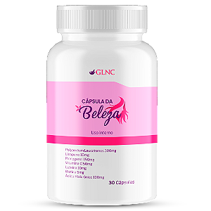 Cápsula da Beleza (Polypodium Leucotomos + Licopeno + Picnogenol + Vitamina C + Luteina + Ácido Hialurônico)