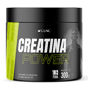 Creatina Power GLNC - Creatina Monohidratada 100% Pura - 300g