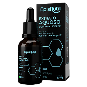 Extrato Aquoso de Própolis Verde 30ml - Apisnutri