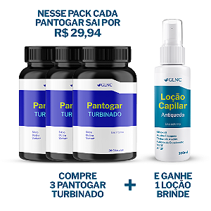 COMPRE 3 Pantogar® e GANHE 1 Loção Capilar Antiqueda