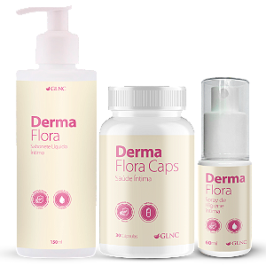 Kit Derma Flora – Cuidado Íntimo Completo para a Mulher