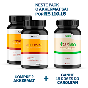 COMPRE 2 Akkermat® e GANHE 15 Doses de Carolean®