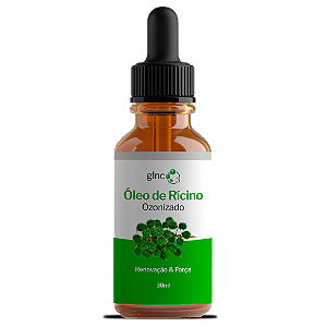 Óleo de Rícino Ozonizado em Gotas - GLNC O³