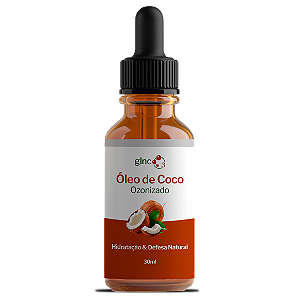 Óleo de Coco Ozonizado em Gotas - GLNC O³