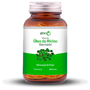 Óleo de Rícino Ozonizado em Cápsulas GLNC O³