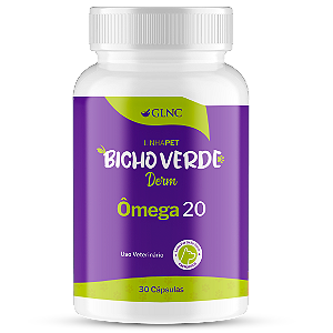 Ômega 20 Pet - 30 cápsulas | Bicho Verde GLNC