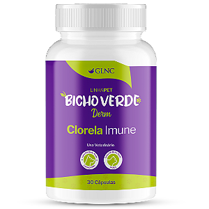 Clorela Imune - 30 cápsulas | Bicho Verde GLNC