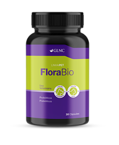 FloraBio – Prebióticos & Probióticos Pet - 60 Cápsulas | Bicho Verde GLNC