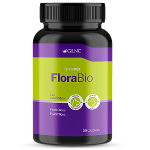 FloraBio – Prebióticos & Probióticos Pet - 60 Cápsulas | Bicho Verde GLNC