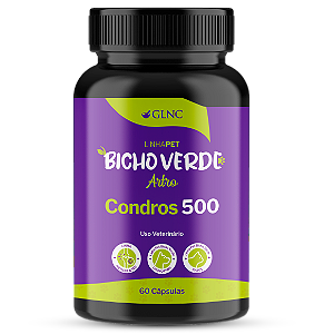 Condros 500 - 60 Cápsulas | Linha Pet Bicho Verde