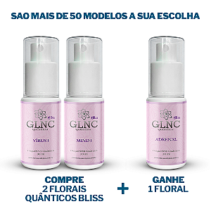 COMPRE 2 Florais Quânticos Bliss e GANHE 1