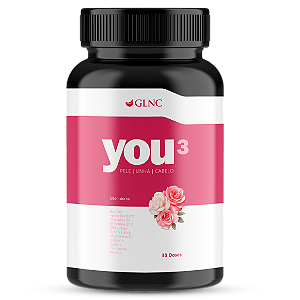 YOU3 - Pele | Unha | Cabelo - 30 Doses GLNC