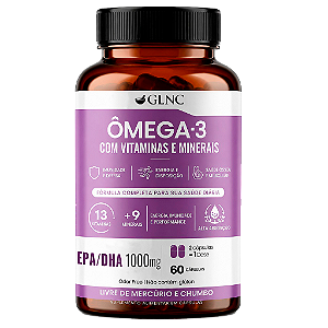 Ômega 3 – 1000 EPA e DHA com Vitaminas e Minerais