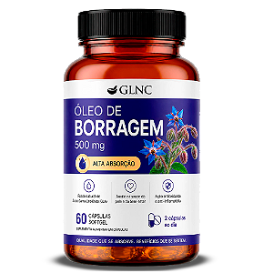 Óleo de Borragem GLNC - 60 cápsulas