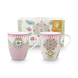 Set/2 Canecas Grandes - Lily&Lotus
