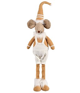 ADORNO NATALINO CAMUNDONGO MENINO 46CM