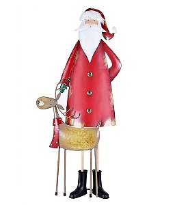 ADORNO NATALINO NOEL E RENA EM METAL